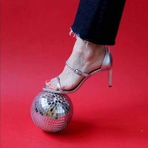 Ted Baker London Triam Metallic Leather Sandals